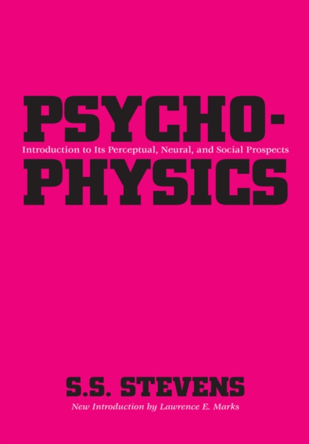 E-kniha Psychophysics S.S. Stevens