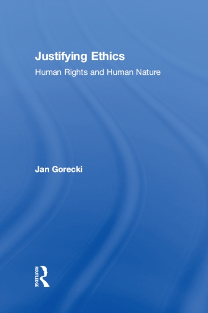 E-knjiga Justifying Ethics Jan Gorecki