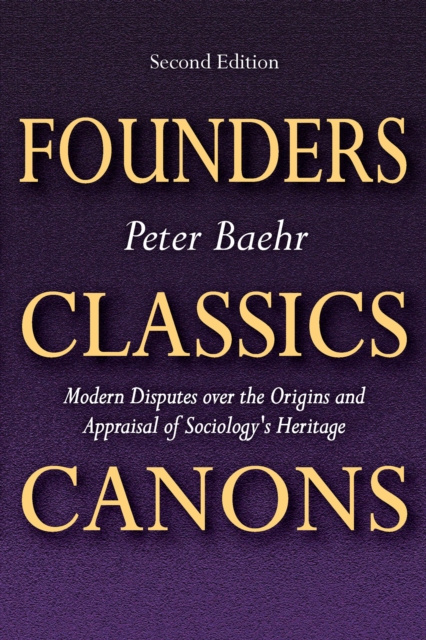 ebook Founders, Classics, Canons Peter Baehr