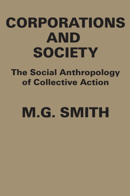 E-knjiga Corporations and Society M.G. Smith