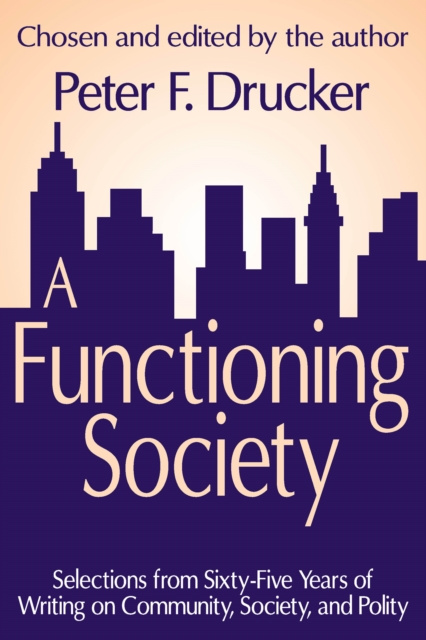 E-knjiga Functioning Society Peter F. Drucker
