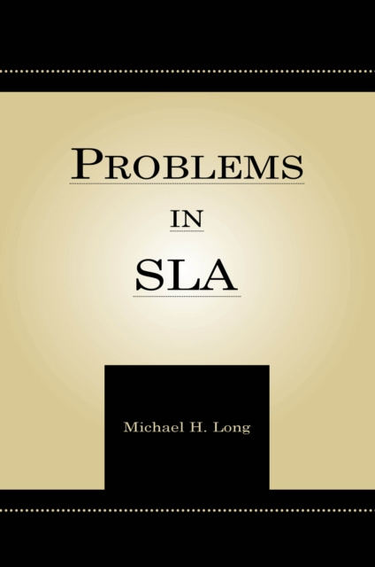E-book Problems in Second Language Acquisition Michael H. Long