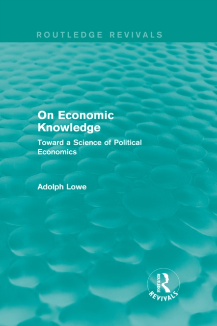 E-book On Economic Knowledge Adolph Lowe