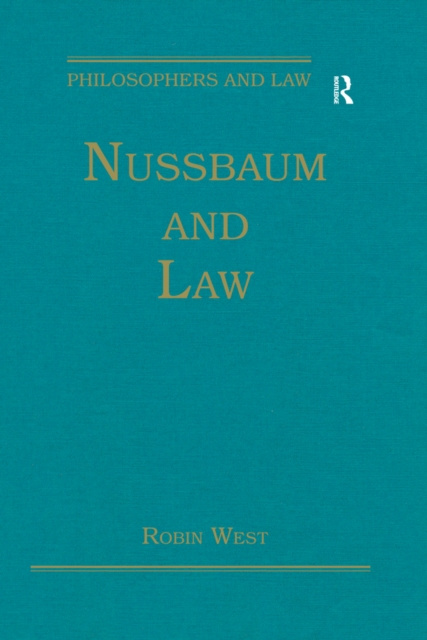 E-knjiga Nussbaum and Law Robin West