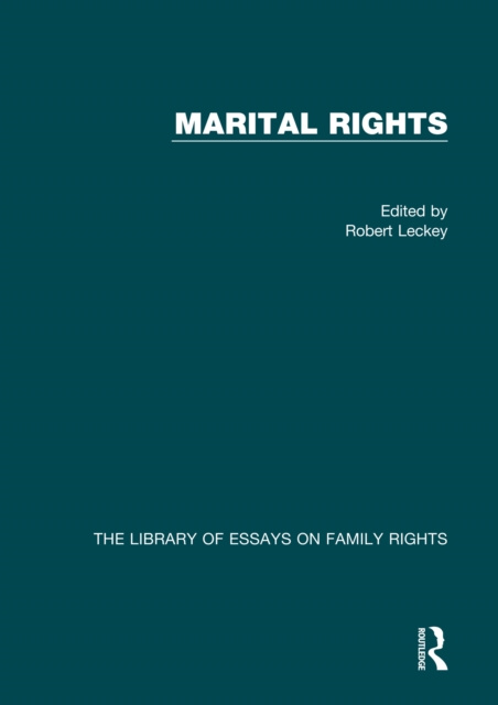 E-book Marital Rights Robert Leckey