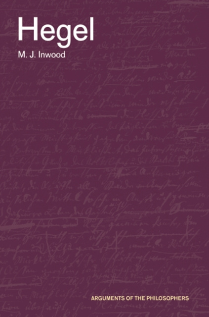 E-book Hegel Michael Inwood