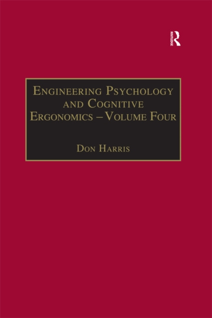 E-kniha Engineering Psychology and Cognitive Ergonomics Don Harris