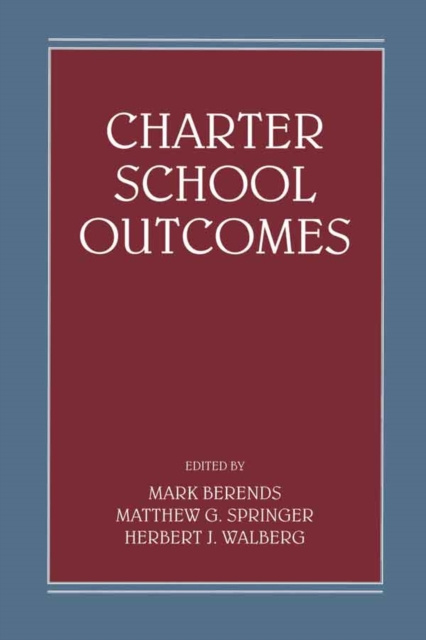 E-book Charter School Outcomes Mark Berends