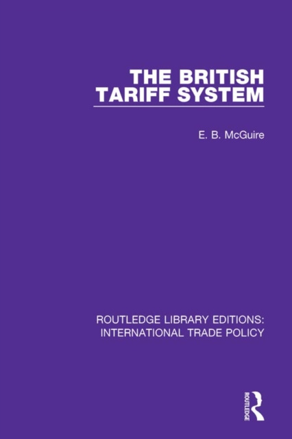 E-knjiga British Tariff System E.B. McGuire