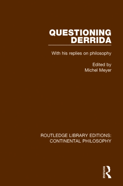 E-knjiga Questioning Derrida Michel Meyer