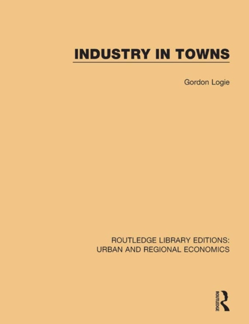 E-book Industry in Towns Gordon Logie