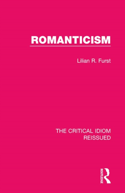 E-kniha Romanticism Lilian R. Furst
