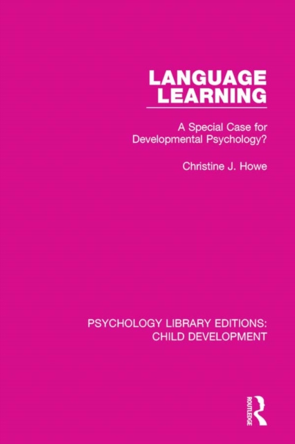 E-book Language Learning Christine J. Howe