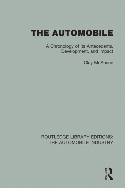 E-kniha Automobile Clay McShane