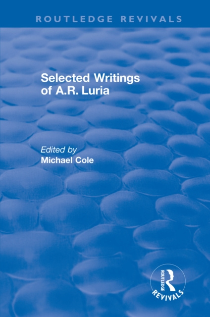 E-kniha Selected Writings of A.R. Luria Michael Cole