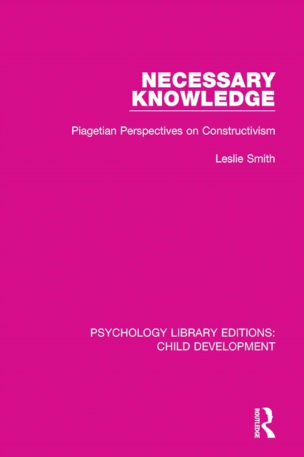 E-knjiga Necessary Knowledge Leslie Smith