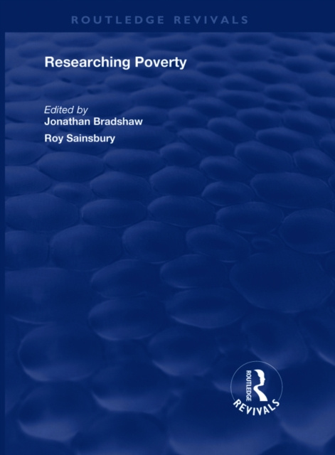 E-book Researching Poverty Jonathan Bradshaw