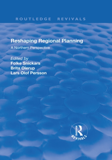 E-book Reshaping Regional Planning Brita Olerup