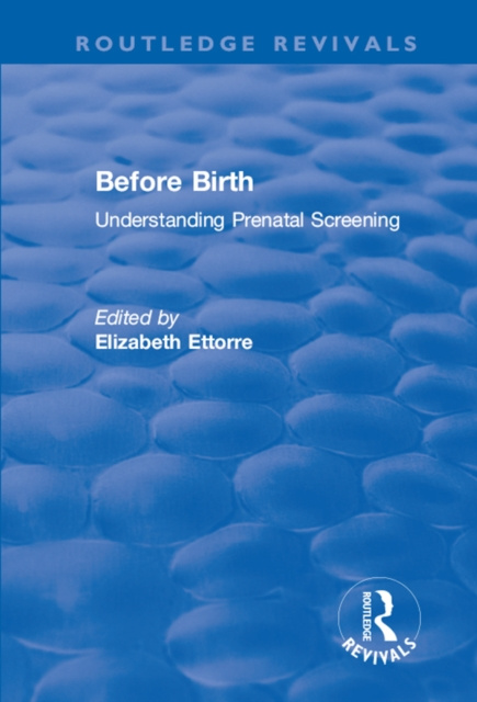 E-kniha Before Birth Elizabeth Ettorre