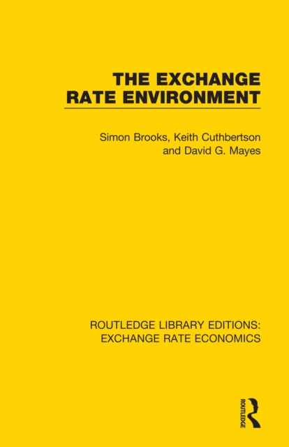 E-Book Exchange Rate Environment Simon Brooks