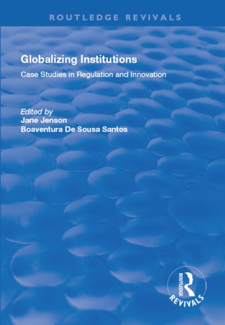 E-book Globalizing Institutions Jane Jenson