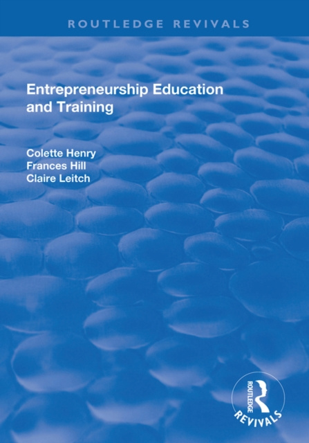 E-book Entrepreneurship Education and Training Colette Henry