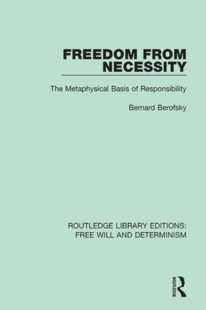 E-book Freedom from Necessity Bernard Berofsky