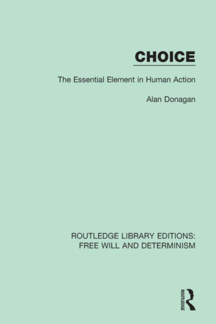 E-knjiga Choice Alan Donagan