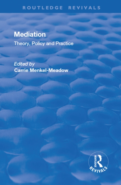 ebook Mediation Carrie Menkel-Meadow