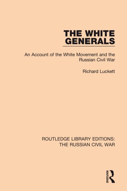 E-book White Generals Richard Luckett