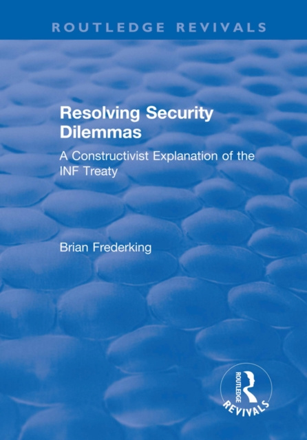 E-Book Resolving Security Dilemmas Brian Frederking