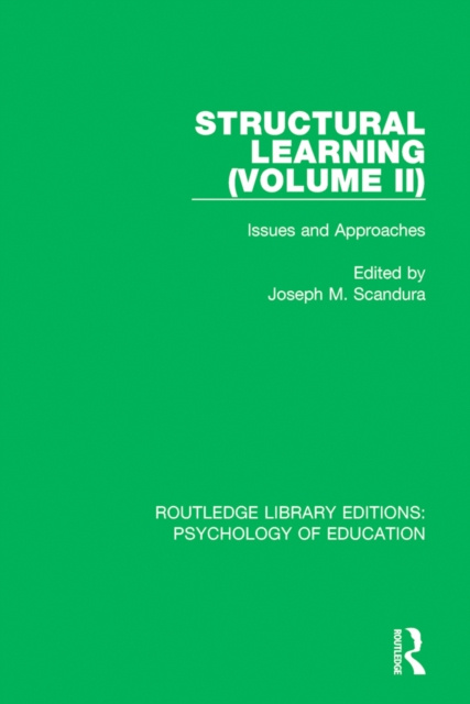 E-knjiga Structural Learning (Volume 2) Joseph M. Scandura
