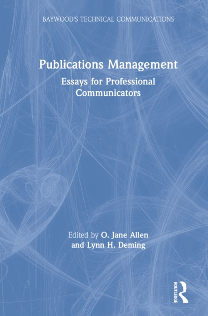 E-book Publications Management O. Jane Allen