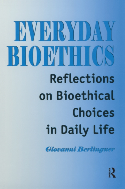 E-knjiga Everyday Bioethics Giovanni Berlinguer