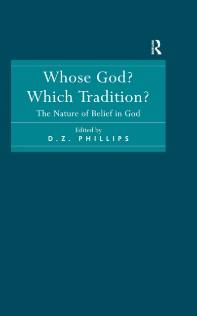 E-book Whose God? Which Tradition? D.Z. Phillips