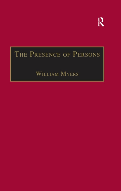 E-kniha Presence of Persons William Myers