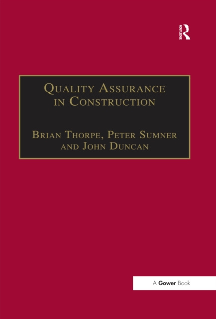 E-book Quality Assurance in Construction Brian Thorpe