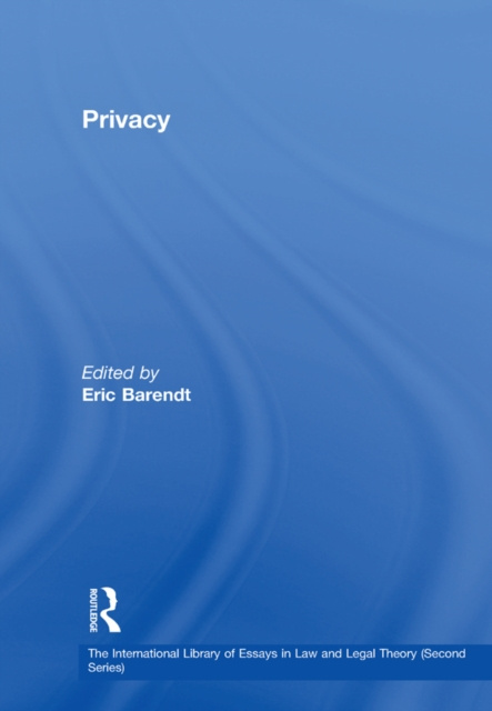 E-knjiga Privacy Eric Barendt