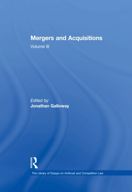 E-book Mergers and Acquisitions Jonathan Galloway