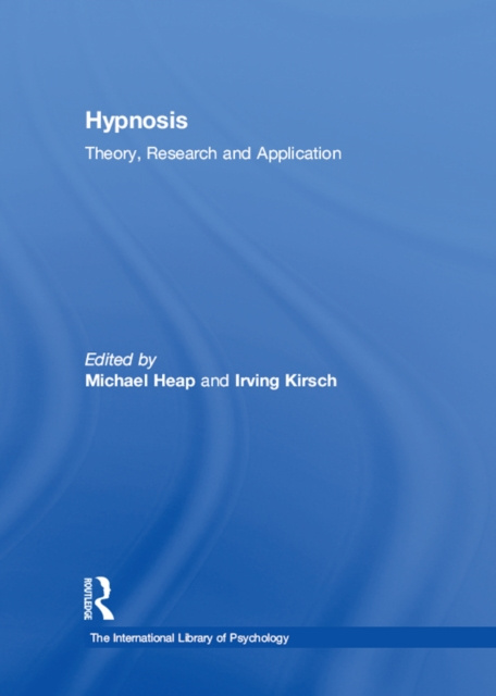 E-book Hypnosis Irving Kirsch
