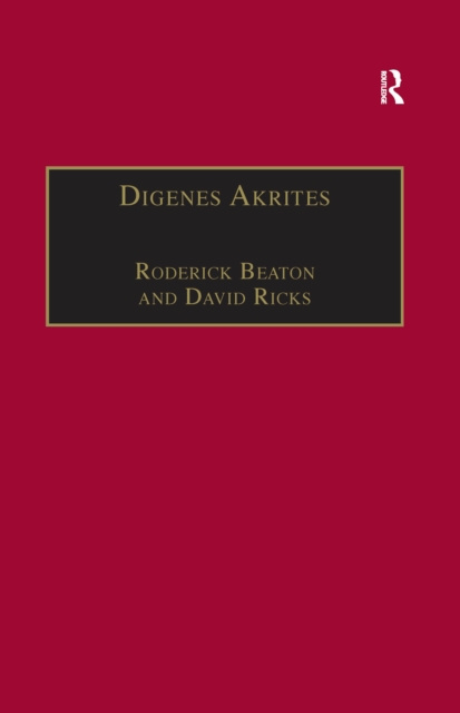 E-book Digenes Akrites Roderick Beaton