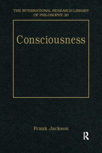 E-knjiga Consciousness Frank Jackson