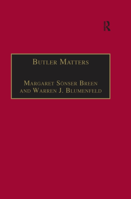 E-Book Butler Matters Warren J. Blumenfeld