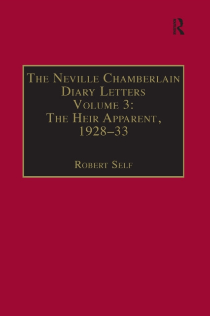 E-book Neville Chamberlain Diary Letters Robert Self