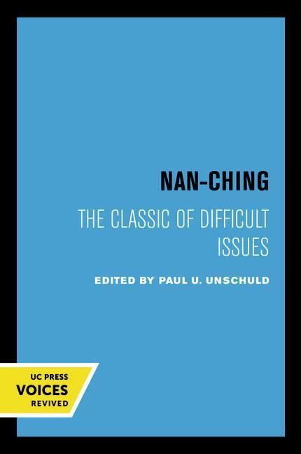 Kniha Nan-Ching Paul U. Unschuld