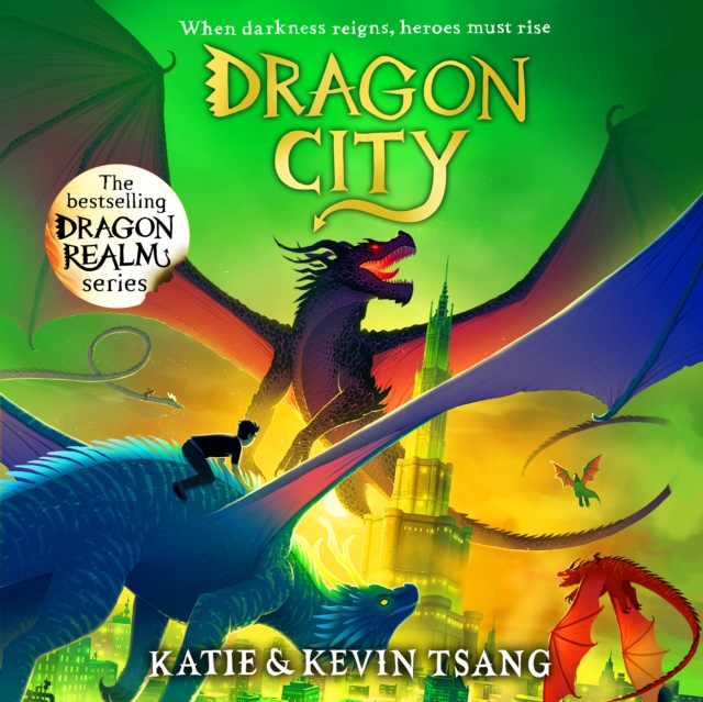 Audiokniha Dragon City Katie Tsang