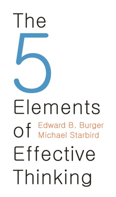 E-book 5 Elements of Effective Thinking Edward B. Burger