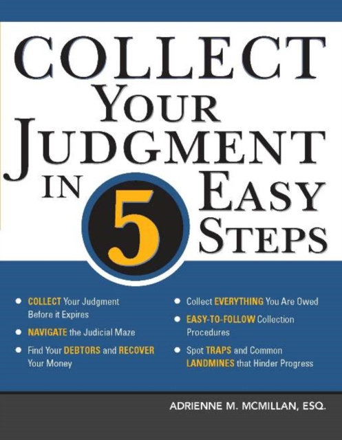 E-kniha Collect Your Judgment in 5 Easy Steps Adrienne M. McMillan