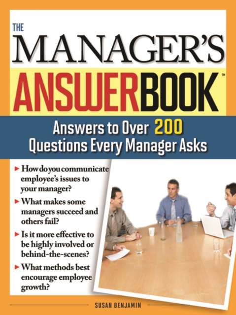 E-knjiga Manager's Answer Book Susan Benjamin