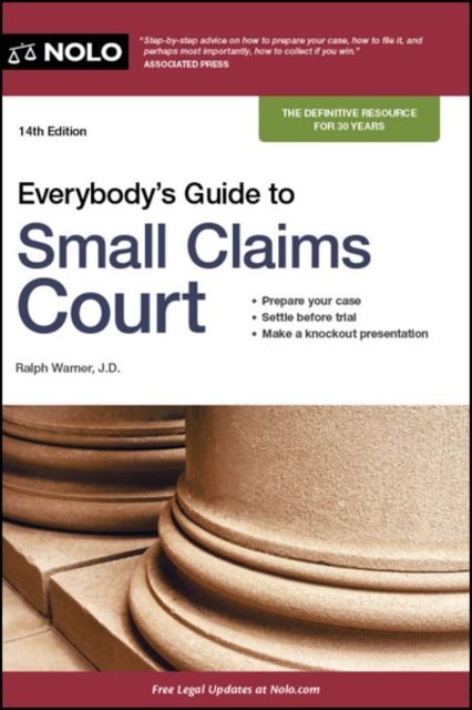 E-Book Everybody's Guide to Small Claims Court Ralph Warner Attorney